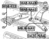 MITSUBISHI MR554701 Repair Kit, ball joint